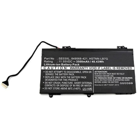 "CoreParts Laptop Battery for HP 40Wh - Reliable Power Solution, MBXHP-BA0158"